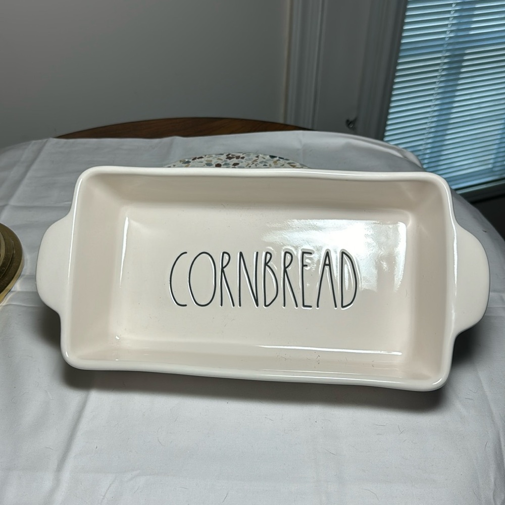 Rae Dunn cornbread dish